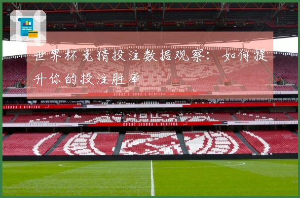 世界杯竞猜投注数据观察：如何提升你的投注胜率
