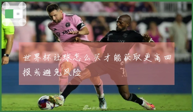 世界杯让球怎么买才能获取更高回报或避免风险